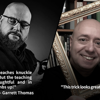 Hanson Chien Presents Crazy Sam's Finger Ring BLACK / MEDIUM (Gimmick and Online Instructions) by Sam Huang - Trick