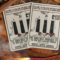 Flower of Fire Playing Cards by Kings Wild Project