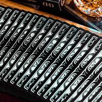 Smoke & Mirror (Mirror- Black) Deluxe Limited Edition Playing Cards by Dan & Dave
