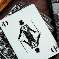 Smoke & Mirror (Mirror- Black) Deluxe Limited Edition Playing Cards by Dan & Dave