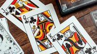 Smoke & Mirror (Mirror- Black) Deluxe Limited Edition Playing Cards by Dan & Dave

