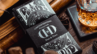 Smoke & Mirror (Mirror- Black) Deluxe Limited Edition Playing Cards by Dan & Dave
