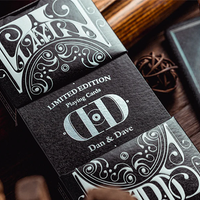 Smoke & Mirror (Mirror- Black) Deluxe Limited Edition Playing Cards by Dan & Dave