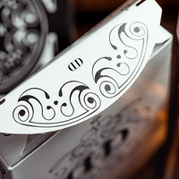 Smoke & Mirror (Smoke-White) Deluxe Limited Edition Playing Cards by Dan & Dave