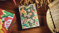 Phoenix and Peony (Green) Playing Cards by Bacon Playing Card Company
