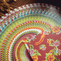 Phoenix and Peony (Red) Playing Cards by Bacon Playing Card Company