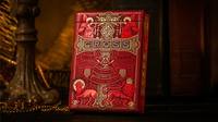 The Cross (Maroon Martyrs) Playing Cards by Peter Voth x Riffle Shuffle
