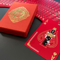 Geung Si The Torpor (Red) Playing Cards