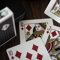 Lounge Edition Unmarked (Tarmac Black) by Jetsetter Playing Cards