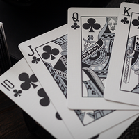 Lounge Edition Unmarked (Tarmac Black) by Jetsetter Playing Cards