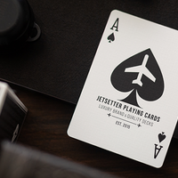 Lounge Edition Marked (Tarmac Black) by Jetsetter Playing Cards