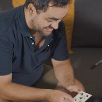 Slow Vanish BLUE (Gimmicks and Online Instructions) by Craziest and Julio Montoro  - Trick