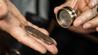 M Box Luxury Set (Half Dollar) by Artisan Coin & Jimmy Fan - Trick
