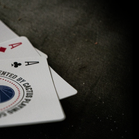 Desert Design (Ruby Red) Playing Cards