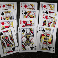 Desert Design (Ruby Red) Playing Cards