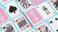 Pink BR Vintage Casino Playing Cards
