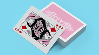 Pink BR Vintage Casino Playing Cards
