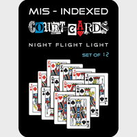 Mis-Indexed Court Cards (LIGHT) - Pack of 12 by Steve Dela - Trick