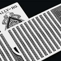 Orbit Tally Ho Circle Back (Black) Playing Cards