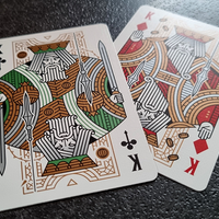 Damokles Cuprum Playing Cards by Giovanni Meroni