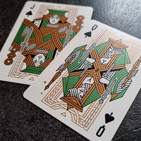 Damokles Cuprum Playing Cards by Giovanni Meroni