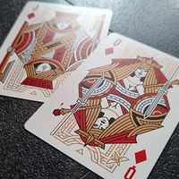 Damokles Cuprum Playing Cards by Giovanni Meroni