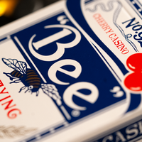 Limited Bee X Cherry (Blue) Playing Cards