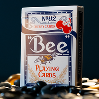 Limited Bee X Cherry (Blue) Playing Cards