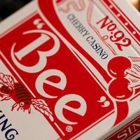Limited Bee X Cherry (Red) Playing Cards