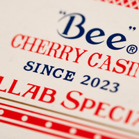 Limited Bee X Cherry (Red) Playing Cards
