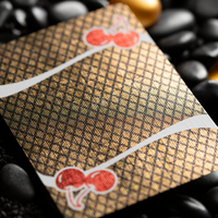 Limited Bee X Cherry 3 deck Set (Blue, Red and Black) Playing Cards