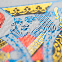 Limited Bee X Cherry 3 deck Set (Blue, Red and Black) Playing Cards