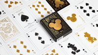 Bicycle Disney Mickey Mouse (Black and Gold) by US Playing Card Co.
