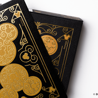 Bicycle Disney Mickey Mouse (Black and Gold) by US Playing Card Co.
