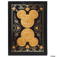 Bicycle Disney Mickey Mouse (Black and Gold) by US Playing Card Co.