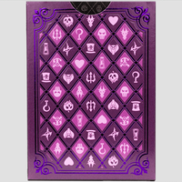 Bicycle Disney Villains (Purple)  by US Playing Card Co.