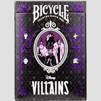 Bicycle Disney Villains (Purple)  by US Playing Card Co.