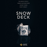 SNOW DECK By Yoan TANUJI & Magic Dream (Gimmicks and Online Instructions) - Trick