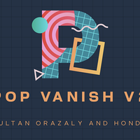 Pop Vanish 2 BLUE (Gimmicks and Online Instruction) by Sultan Orazaly & Hondo  - Trick