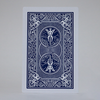 Bicycle Jumbo Double Back (Blue/Blue)