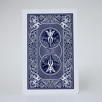 Bicycle Jumbo Double Back (Red/Blue)