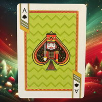 Bicycle Nutcracker (Red) Playing Cards