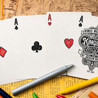 Crayon Playing Cards by Kings Wild Project