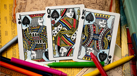 Crayon Playing Cards by Kings Wild Project
