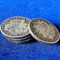 NORMAL MORGAN COIN (5 Dollar Sized Replica Coins) by N2G - Trick