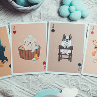 Naughty Dog Playing Cards by 808 Magic and Bacon Playing Card