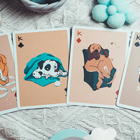 Naughty Dog Playing Cards by 808 Magic and Bacon Playing Card