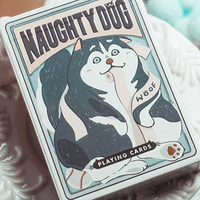 Naughty Dog Playing Cards by 808 Magic and Bacon Playing Card