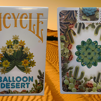 Bicycle Balloon Desert Playing Cards
