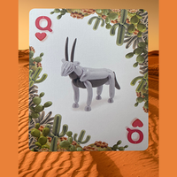 Bicycle Balloon Desert (Stripper) Playing Cards